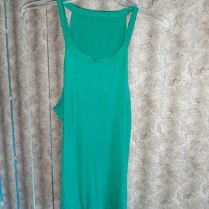 NWOT CVG Rocker Tank in green Large